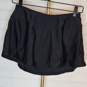 Prana Black Swim Skirt